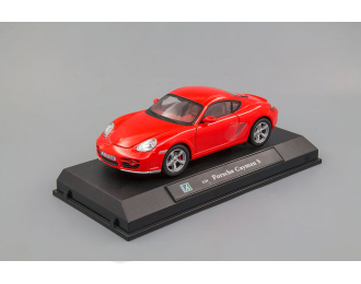 PORSCHE Cayman S, red