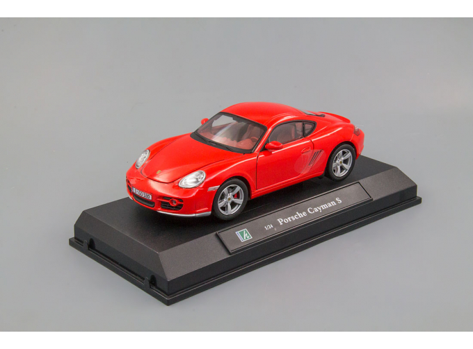 PORSCHE Cayman S, red