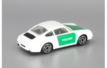 PORSCHE 911 Carrera Polizei, white / green