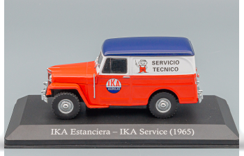 IKA Estanciera Van Service 1965, red/white/blue