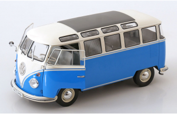 VOLKSWAGEN T1 Samba bus (1962), blue white