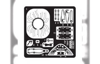 Сборная модель F4F-4 Wildcat Expert Set