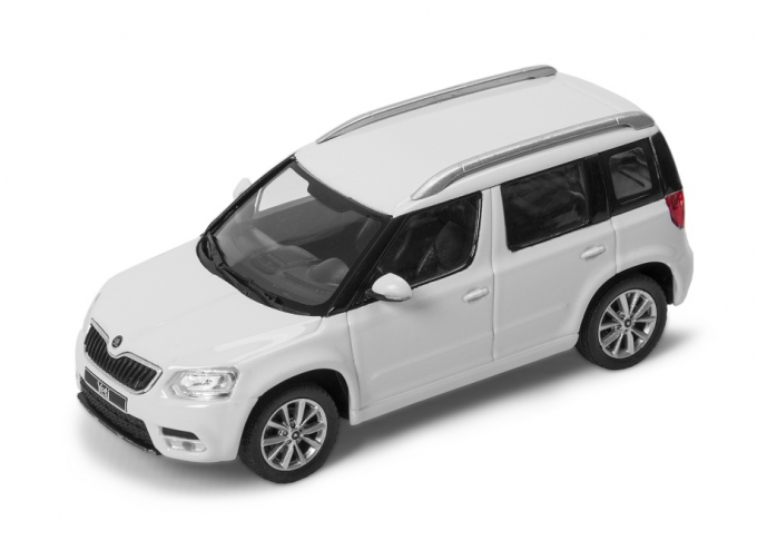 SKODA New Yeti (2015), white candy