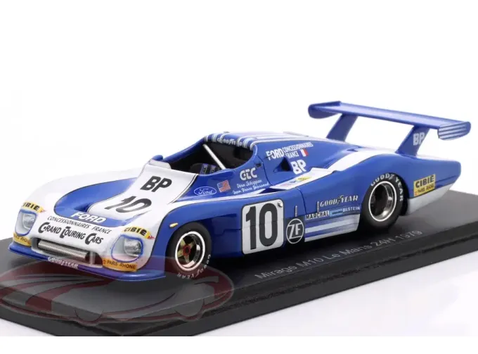 MIRAGE M10 3.0L V8 Team Grand Touring Cars Inc. №10 24h Le Mans Vern Schuppan, David Hobbs, Jean-Pierre Jaussaud (1979) 