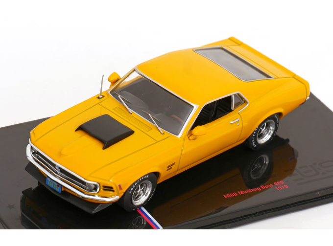 FORD Mustang Boss 429 Coupe (1970), Yellow
