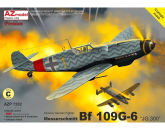 Сборная модель Messerschmitt Bf 109 G-6 ″JG 300″ Premium