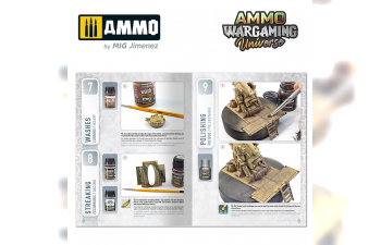 AMMO WARGAMING UNIVERSE Книга 06 - Везеринг боевых машин (английский, испанский, польский) / Book 06 - Weathering Combat Vehicles