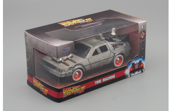 DE LOREAN Time Machine - Back To The Future 3 - Ritorno Al Futuro 3, Silver