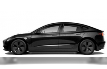 TESLA Model 3 (2021), Solid Black