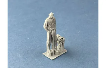 Сборная модель фигура летчик Королевских ВВС