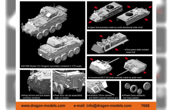 Сборная модель M1296 STRYKER ICV DRAGOON