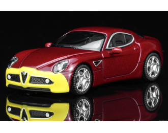 ALFA ROMEO 8C Competizione (2008), red / yellow
