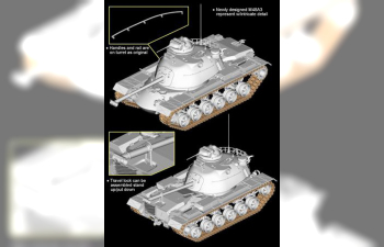 Сборная модель Танк M48A3 Mod.B