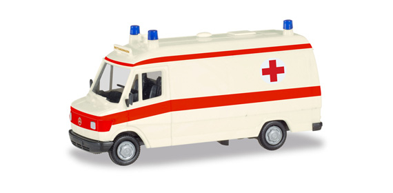 MERCEDES-BENZ T1 Van "Deutsches Rotes Kreuz", lightivory / red