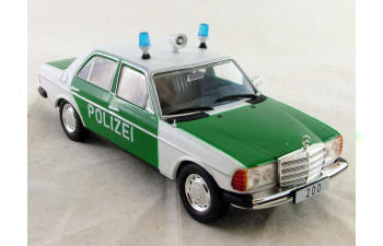 MERCEDES-BENZ 200 Polizei (1976), Mercedes-Benz Offizielle Modell-Sammlung 71, белый