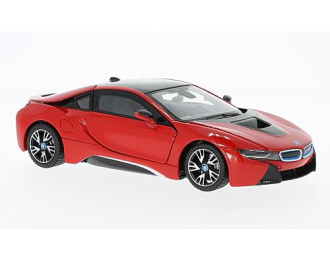 BMW i8 Coupe, red