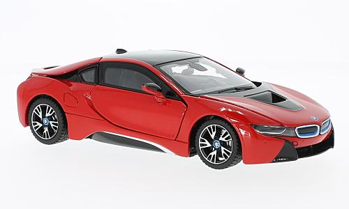 BMW i8 Coupe, red
