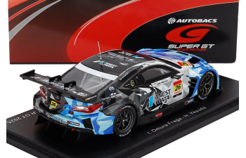 LEXUS Rc F Gt3 Team Anest Iwata Racing №26 Gt300 Class Super Gt (2025) Igor Fraga - Hironobu Yasuda, Blue White Black