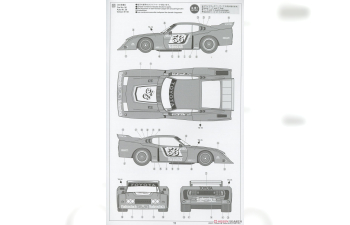 Сборная модель TOYOTA Celica LB Turbo Gr.5