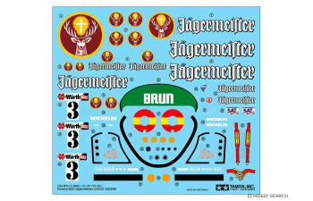 Сборная модель Porsche 962C Jägermeister
