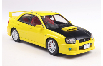 SUBARU Impreza WRX STi Streetfighters (2003), yellow black
