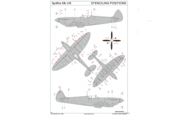 Сборная модель Spitfire Mk.VIII
