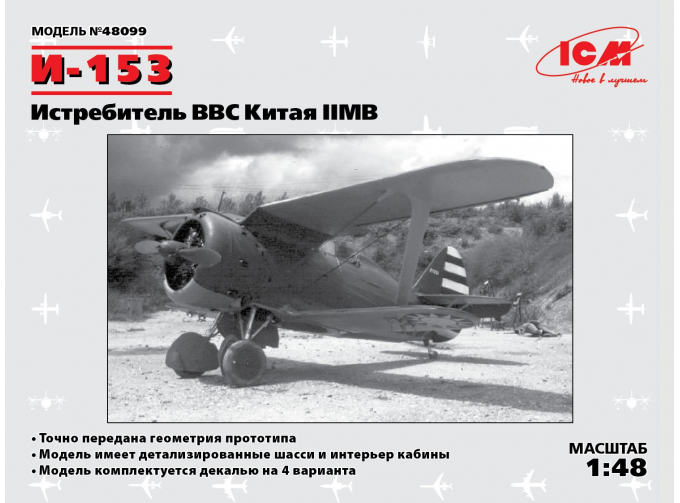 Сборная модель И-153, Истребитель ВВС Китая ІІ МВ