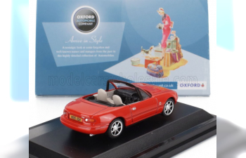 MAZDA MX5 Spider cabriolet (2006), red