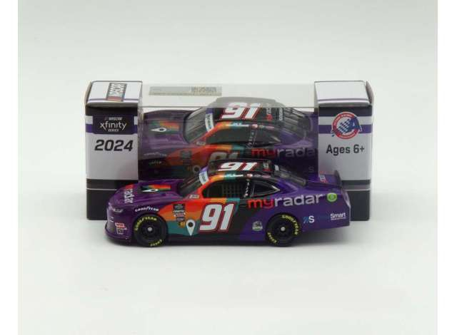 Chevrolet Camaro #91 Kyle Weatherman *MyRadar* purple/white/red 2024