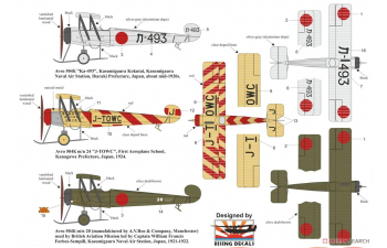 Сборная модель Avro 504K “Japanese Users”