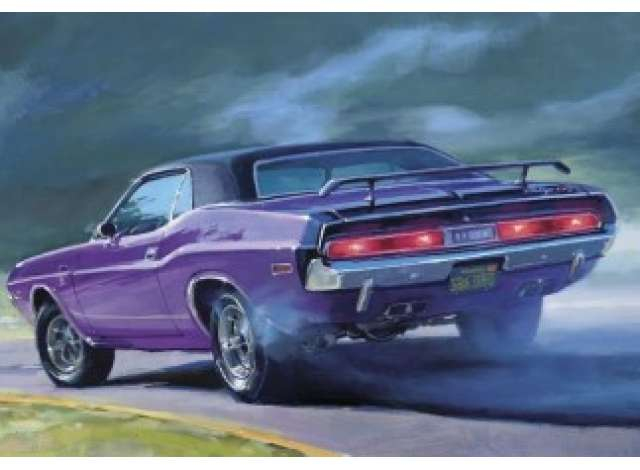 Сборная модель Dodge Challenger USPS, plastic modelkit 1970
