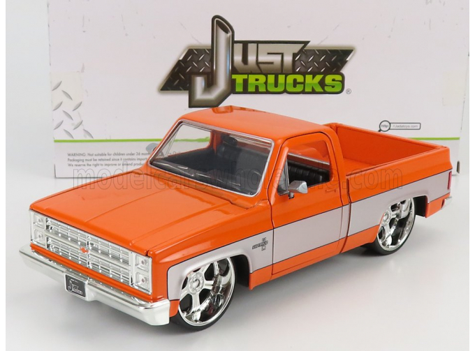 CHEVROLET C-10 Pick-up Custom 1985, Orange Silver