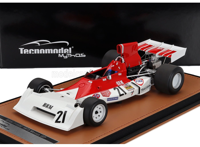 BRM F1 P160e N 21 Monza Italy Gp (1973) Niki Lauda, White Red