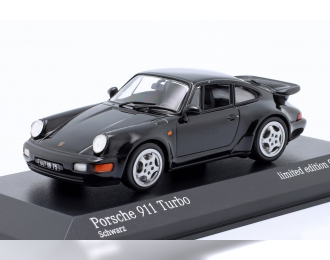 PORSCHE 911 964 Turbo 3.6 (1990), Black