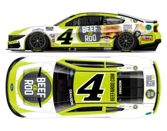 Ford Mustang Dark Horse #4 Noah Gragson *Beef a Roo*, green/white 2025