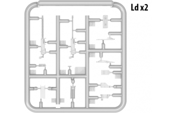 Сборная модель Набор Американских Пулеметов