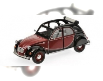 CITROEN 2CV CHARLESTON, RED/BLACK 1981