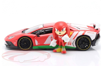 LAMBORGHINI Aventador SV, Red / white