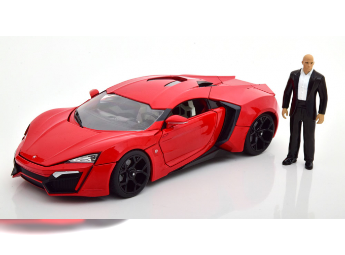 LYKAN Hypersport, rot