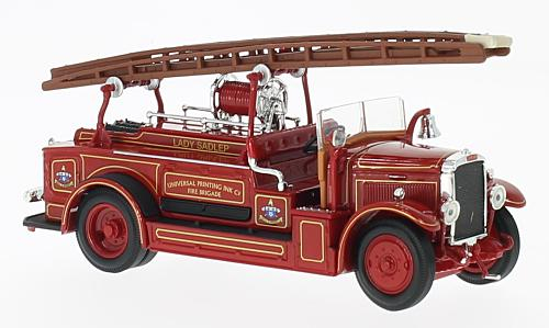 LEYLAND FK-1 Fire Brigade (1934), red