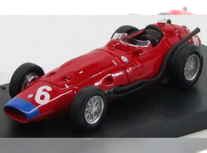 MASERATI F1 250f 12cil N 6 Gp Italia 1957 Jean Behra, Red