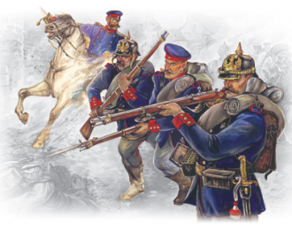 Сборная модель Прусская линейная пехота (1870-1871)