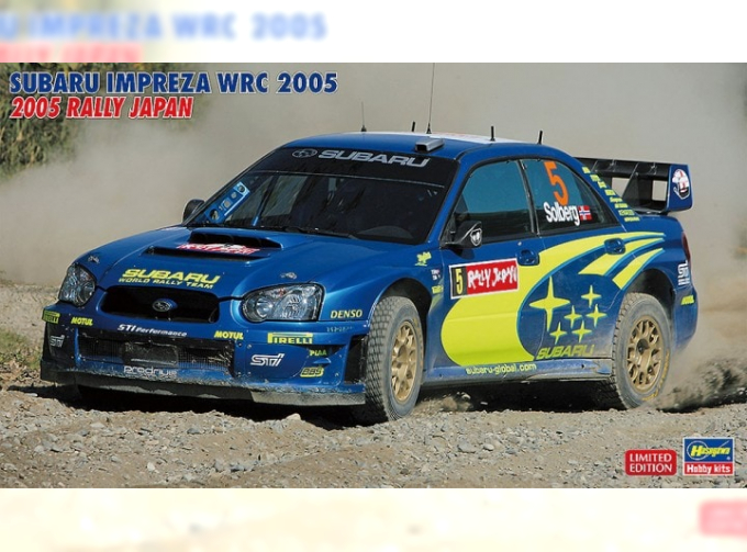 Сборная модель Subaru Impreza WRC 2005 Rally Japan