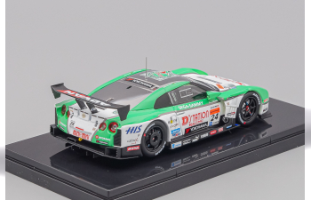 NISSAN GT-R Super GT500 #24 D'Station Advan GT-R LDF Yasuda/Kru (2013), green / white