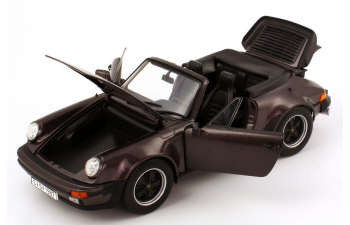 PORSCHE 911 Turbo 3.3 Cabrio (1974) dark brown