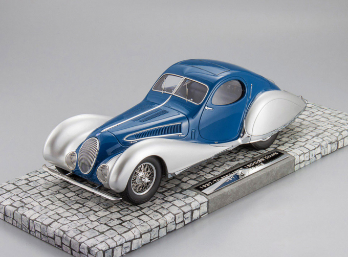 Talbot Lago T150-C-SS Coupe 1937 (blue/silver)