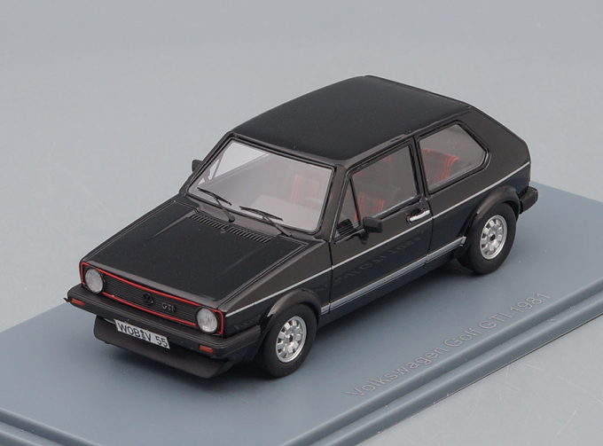 VOLKSWAGEN Golf 1 GTI (1981), black