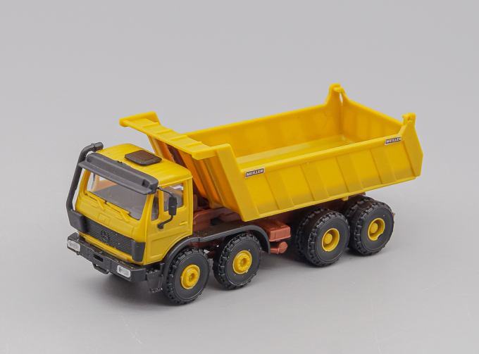 MERCEDES-BENZ NG 4-Axle Meiller Dump Truck, yellow