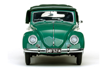VOLKSWAGEN Käfer Cabriolet (1949), green/white