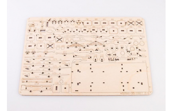 Сборная модель Камский грузовик 53501 бортовой с тентом